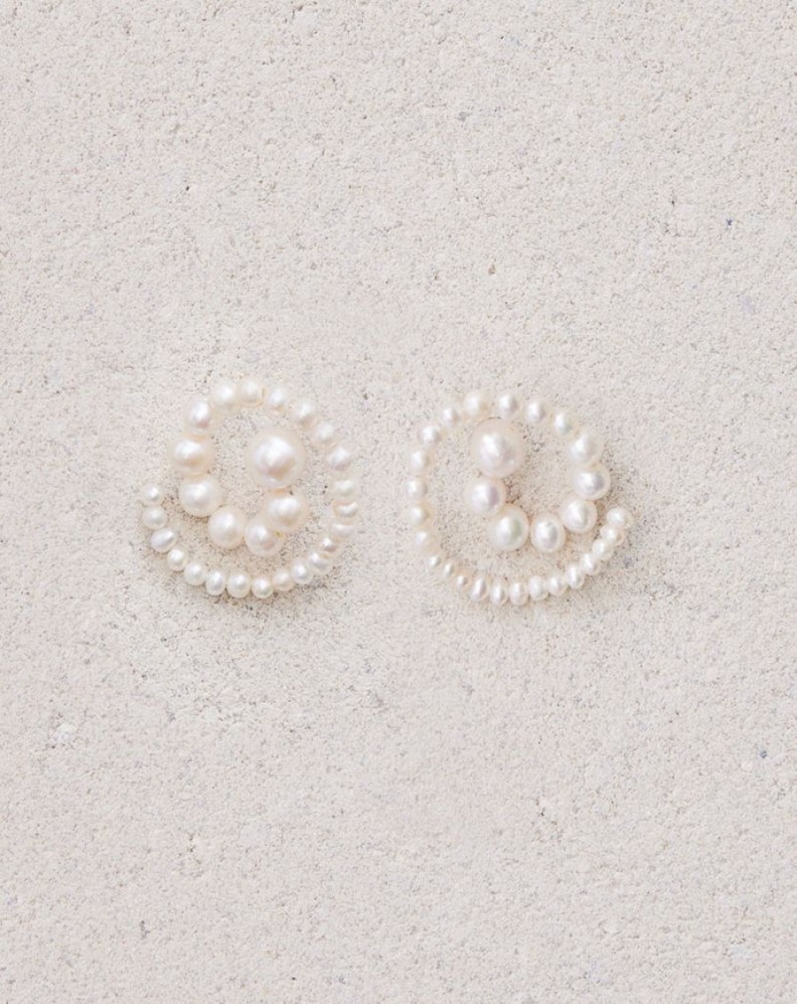 Woemn éliou Earrings | Spiral Earrings