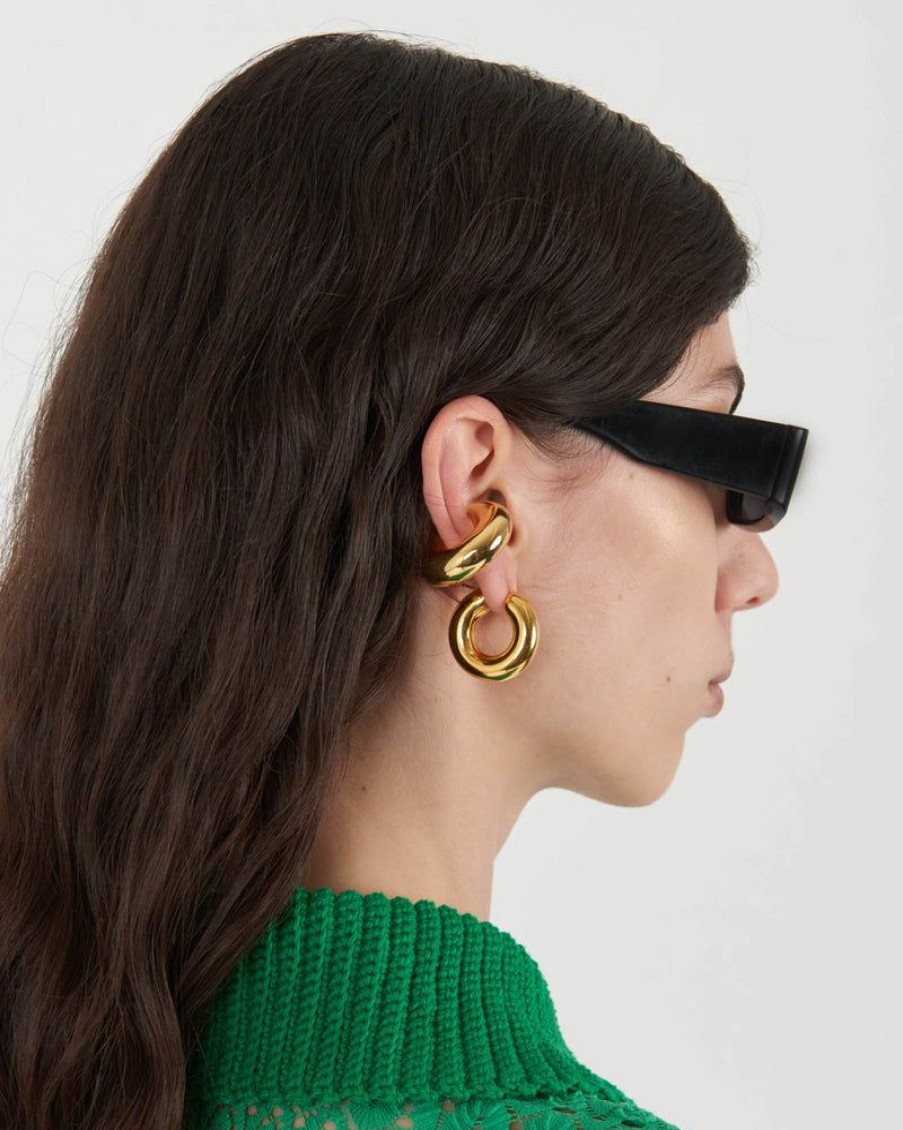 Woemn éliou Gold | Varsity Ear Cuff