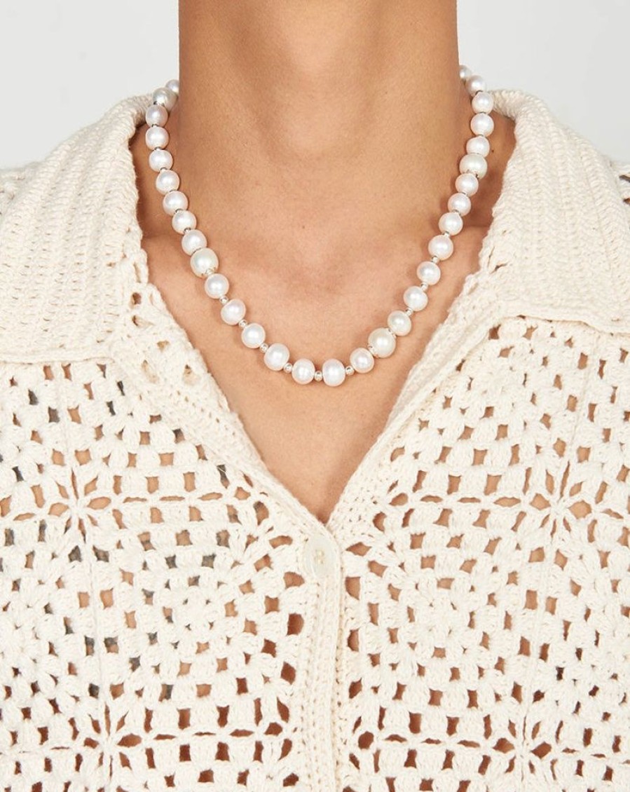 Woemn éliou Pearls | Luisa Necklace