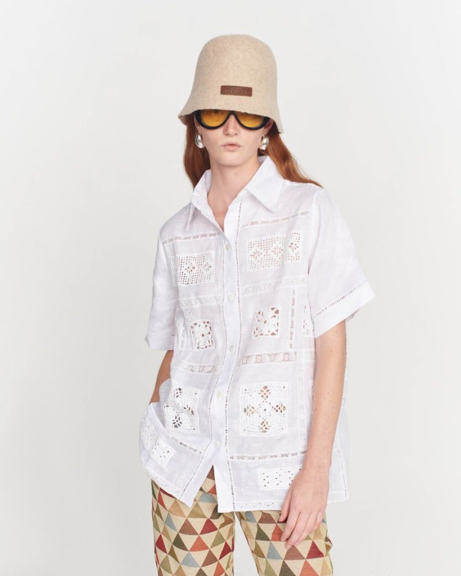 Woemn éliou Tops | Joao Patchwork Shirt