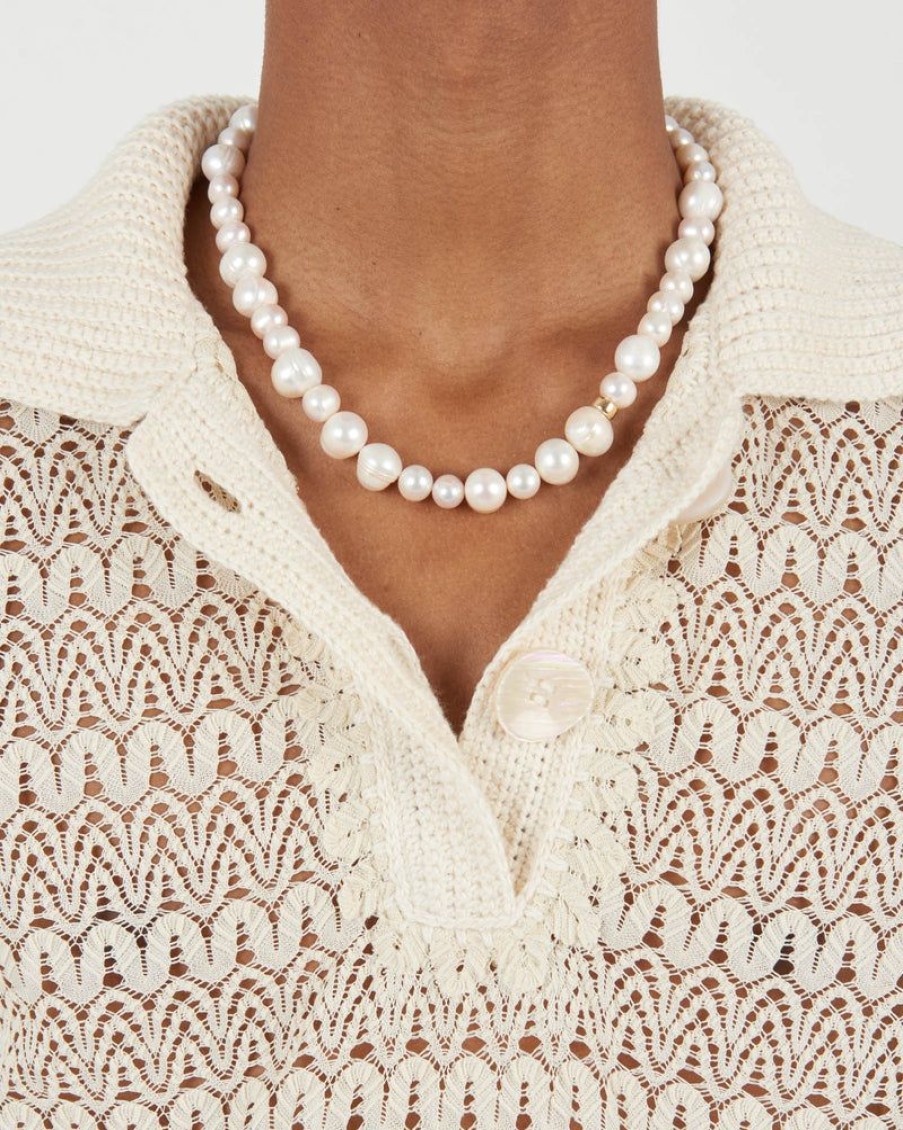 Woemn éliou Pearls | Benny Necklace