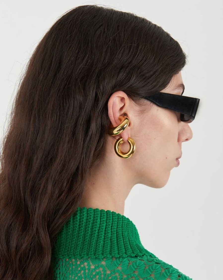 Woemn éliou Gold | Serra Earrings