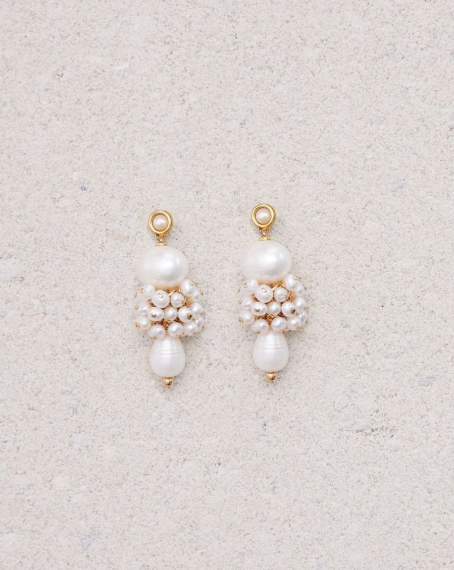 Woemn éliou Pearls | Demi Earrings