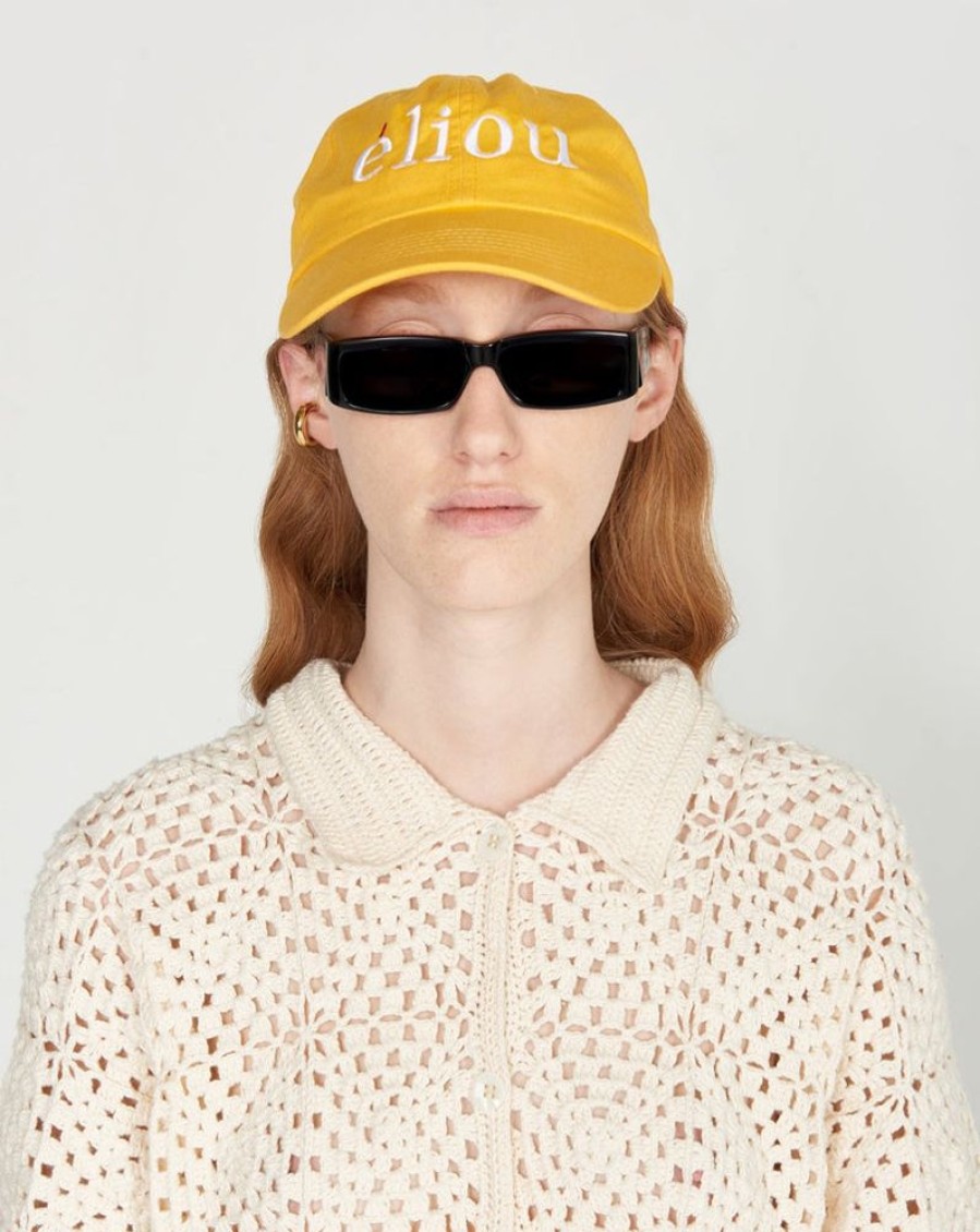 Woemn éliou Hats | Logo Dad Cap