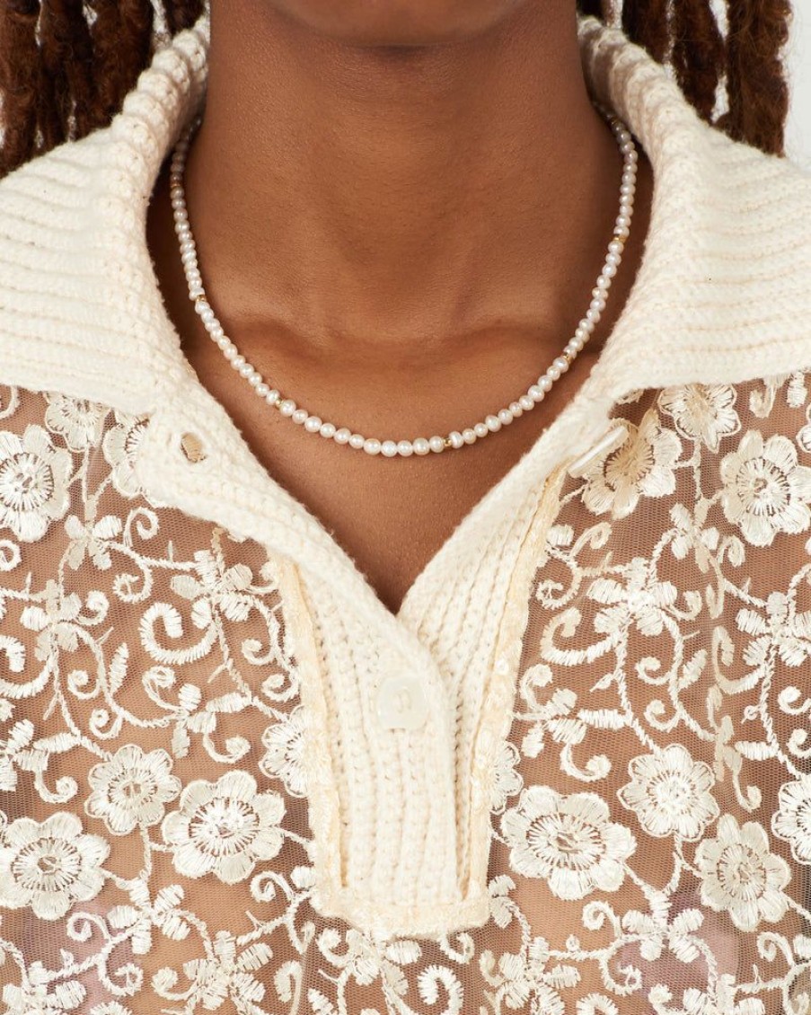 Woemn éliou Pearls | Louis Necklace