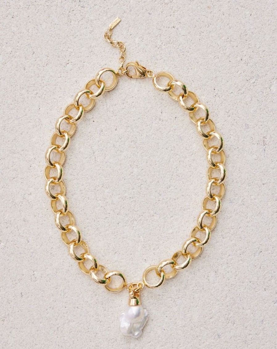 Woemn éliou Gold | Laila Necklace