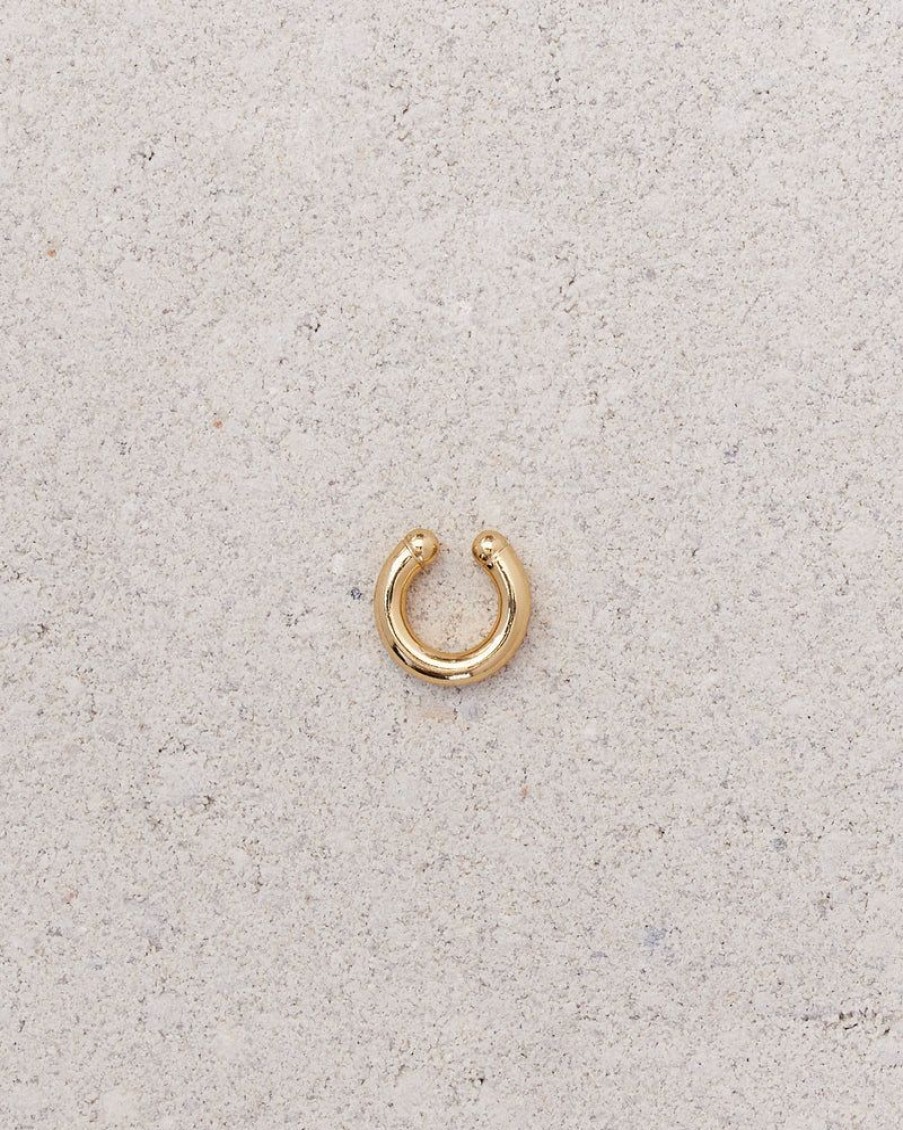 Woemn éliou Gold | Regina Ear Cuff